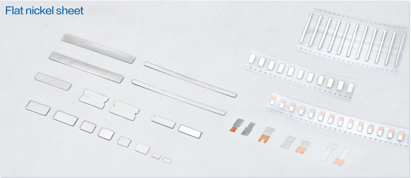 Flat nickle sheet